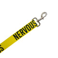 Awareness Training & Safety Dog lead 1.5m 'Hi-Vis NERVOUS' - Pilgrim Pet Supplies
