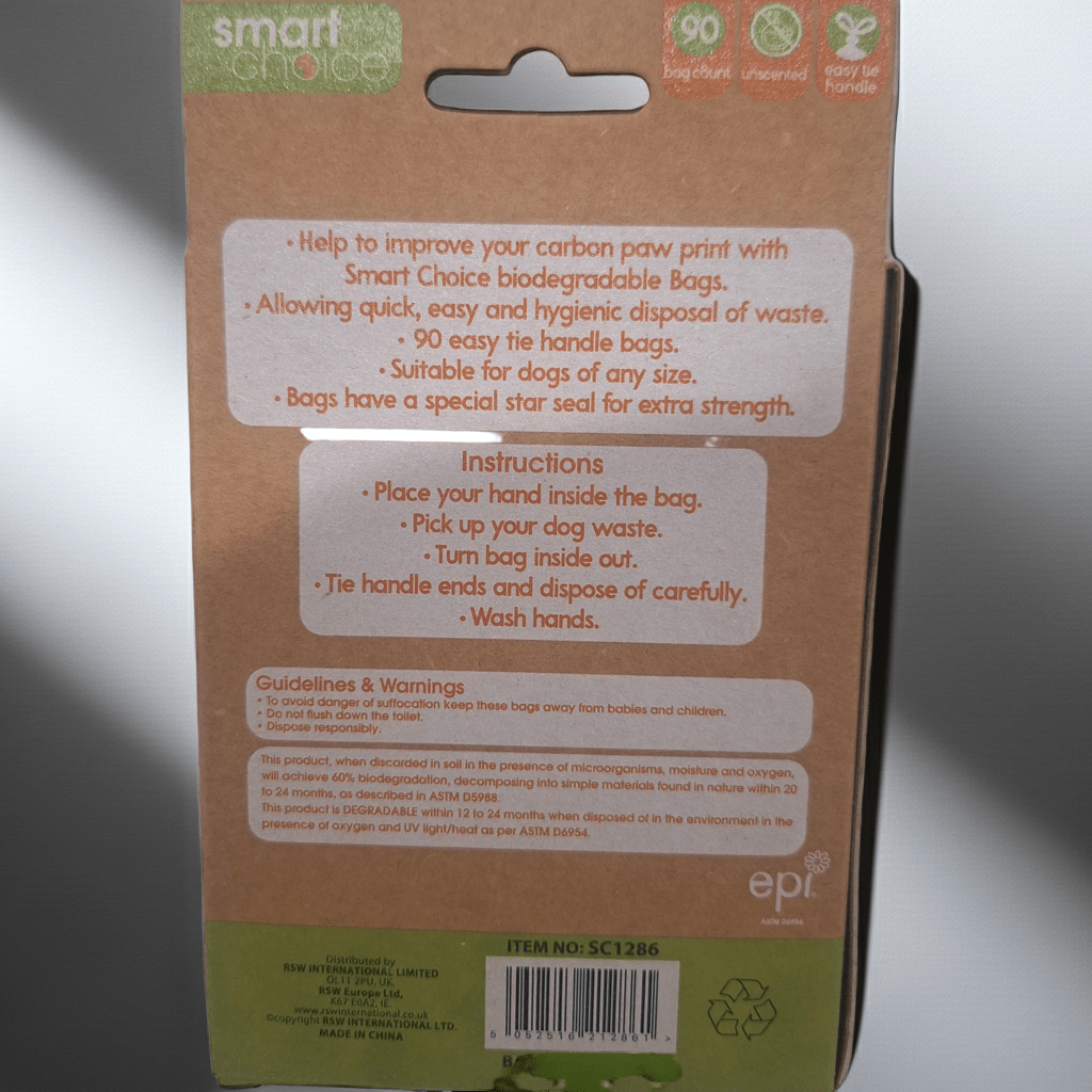 Biodegradable Dog Waste Bags | Eco - Friendly Poop Bags | Pilgrim Pets - Pilgrim Pet Supplies