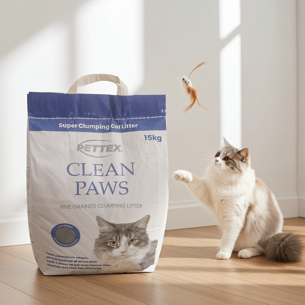 Clean Paws 15kg cat litter - Pilgrim Pet Supplies
