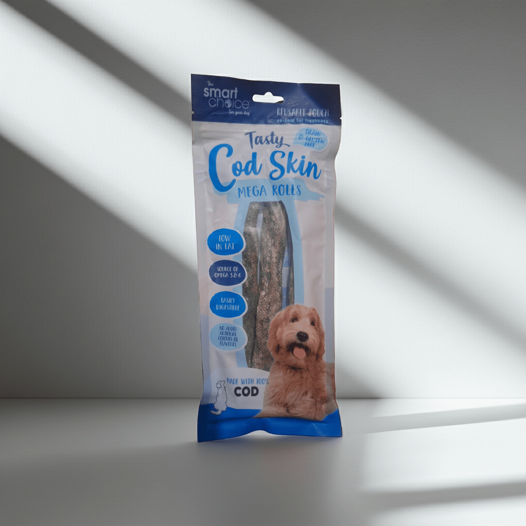 Cod Skin Mega Rolls | Natural Dog Chews | Pilgrim Pets - Pilgrim Pet Supplies