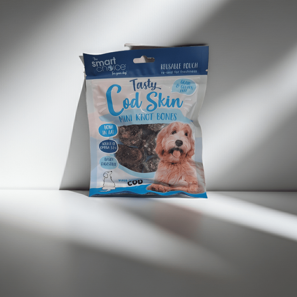 Cod Skin Mini Knot Bones | Natural Dog Chews | Pilgrim Pets - Pilgrim Pet Supplies