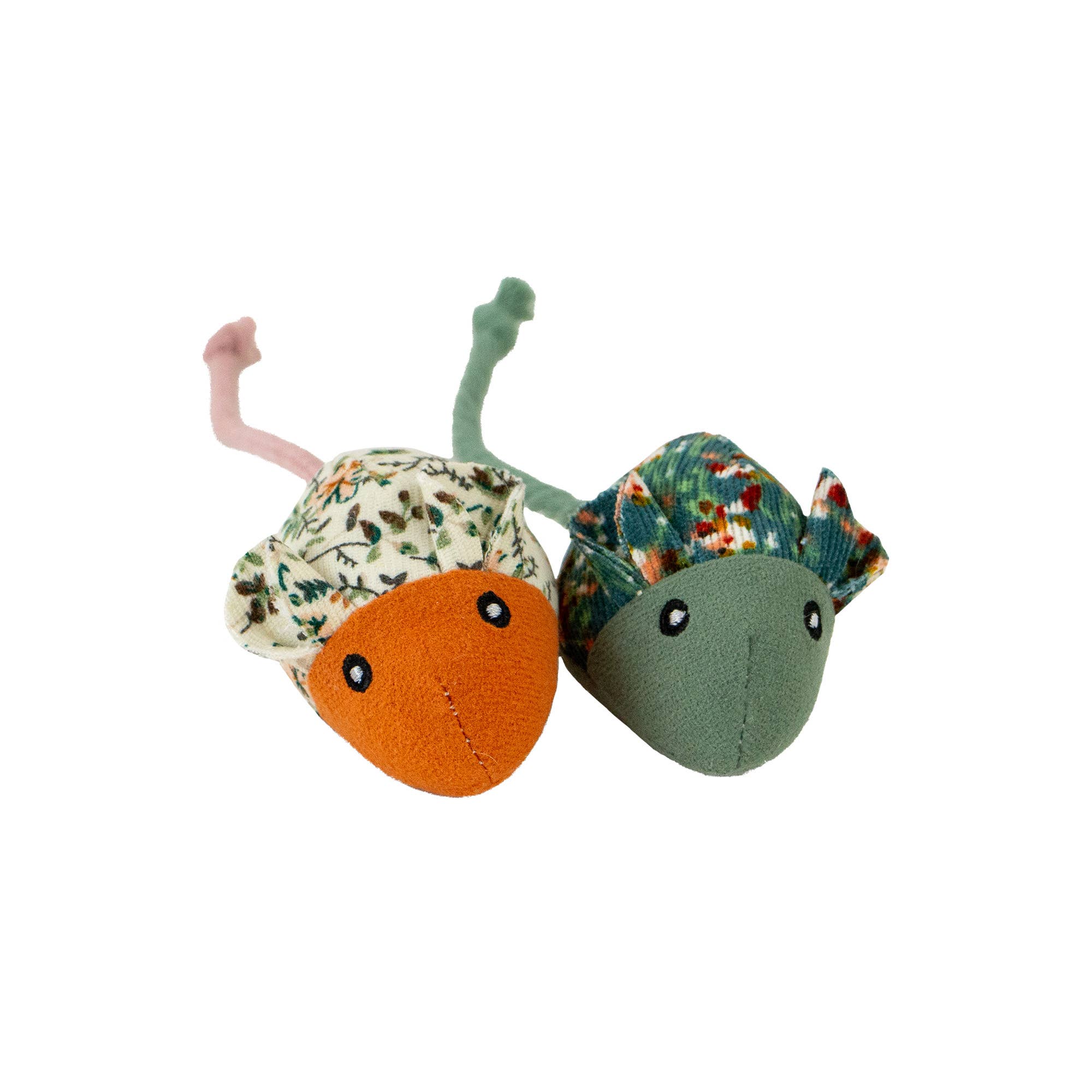 Fancy Patterned Mice Cat Toy 2 per pack - Pilgrim Pet Supplies