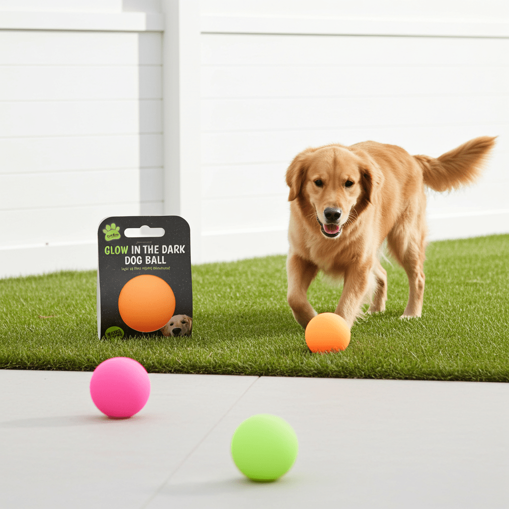 Glow in the Dark Squeaky Balls for Dogs | Pilgrim Pets - Pilgrim Pet Supplies