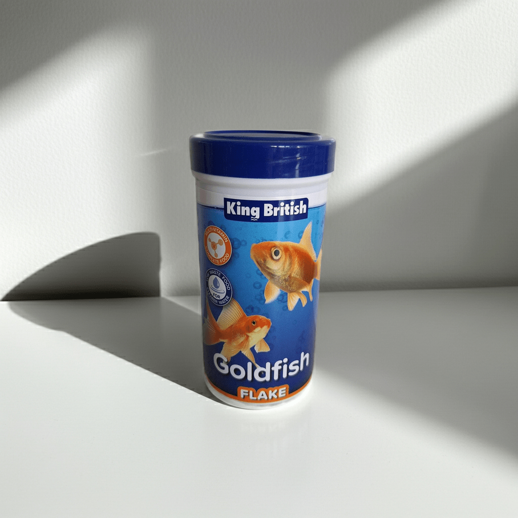 King British 28g goldfish flakes - Pilgrim Pet Supplies