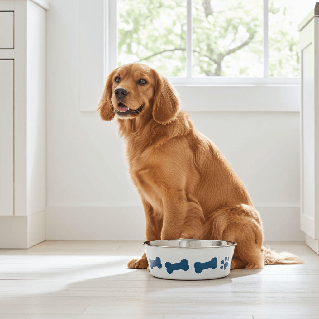 Large Anti Skid Dog Bowl 21.5cm - Pilgrim Pet Supplies