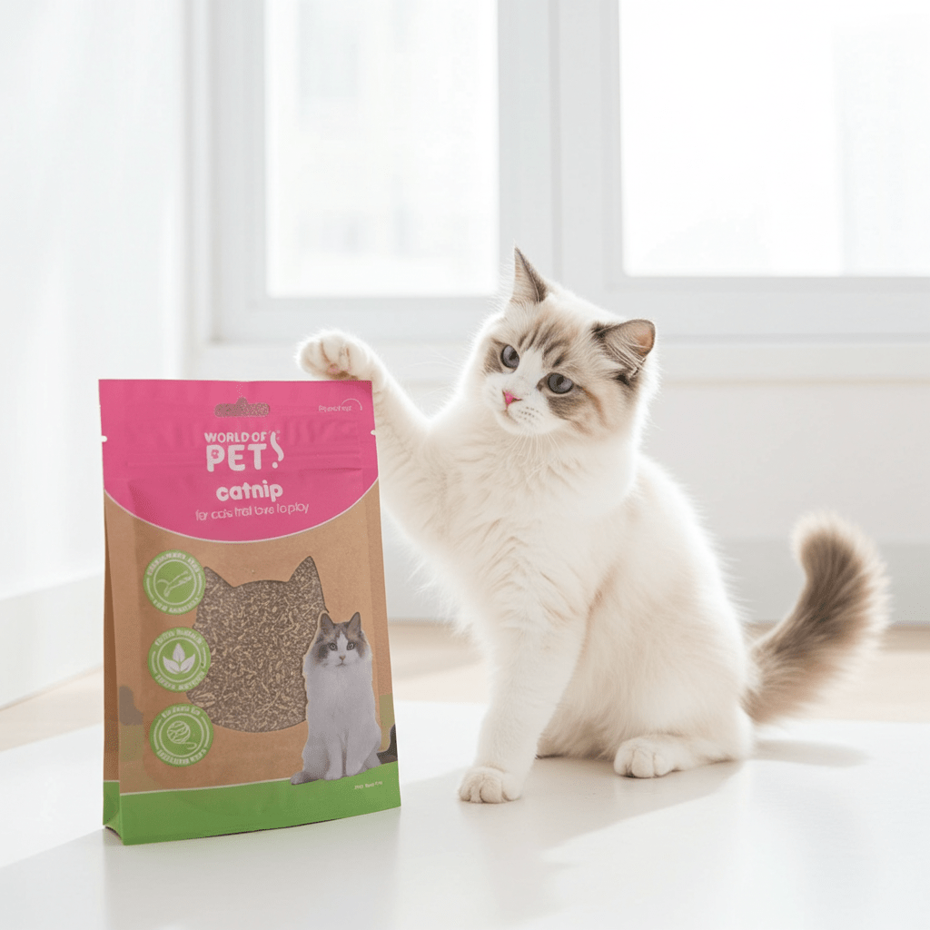 Natural Catnip Refill Pouch 28g - Pilgrim Pet Supplies