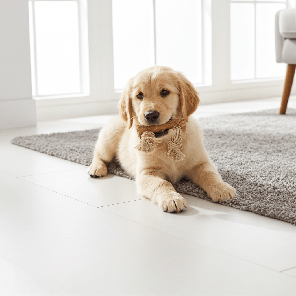 Natural Coffee Wood Dog Toy - Eco - Friendly Hemp Rope Chew Toy | Pilgrim Pets - Pilgrim Pet Supplies