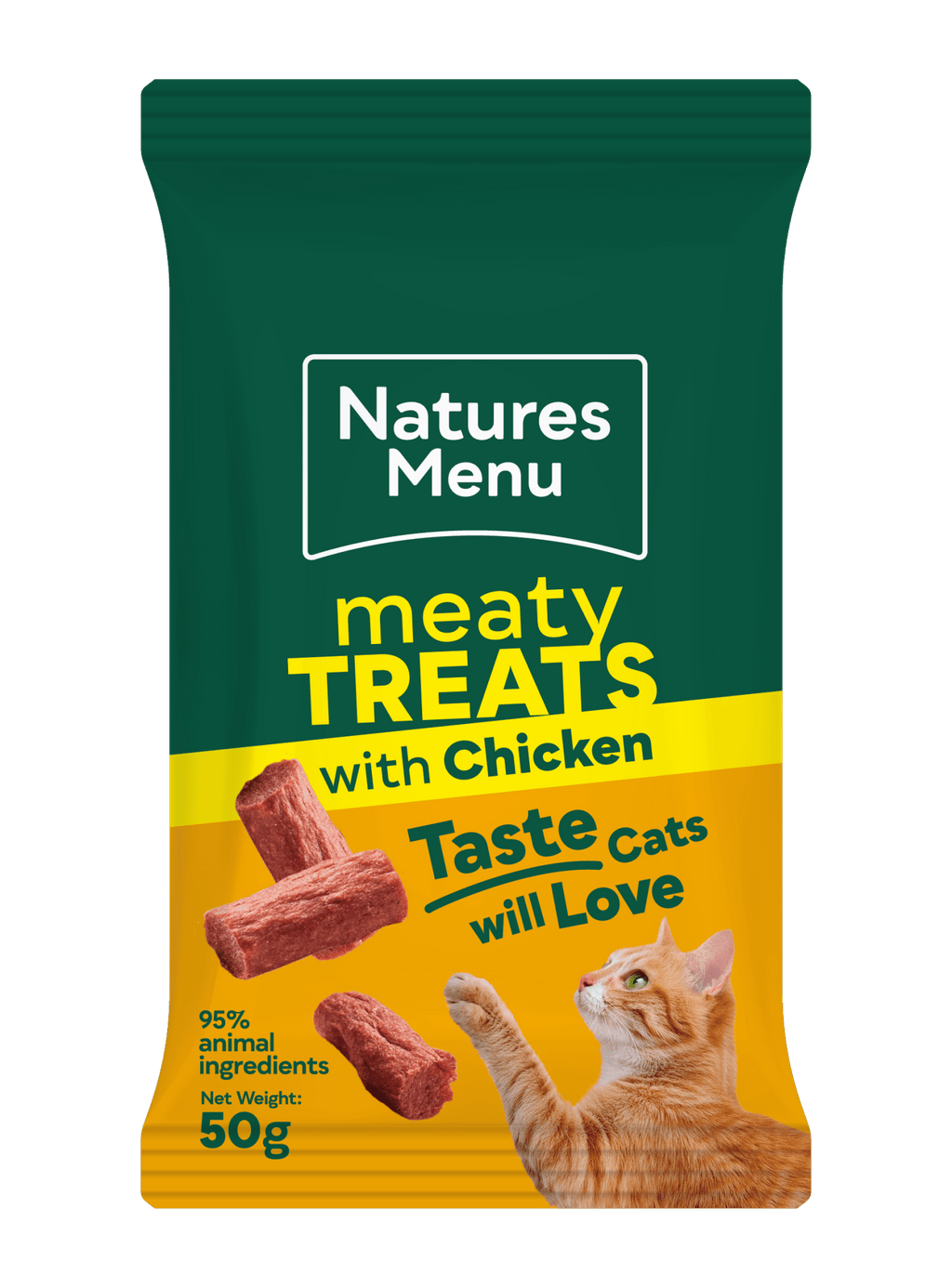 Natures Menu Cat Meaty Treat Chicken - Pilgrim Pet Supplies