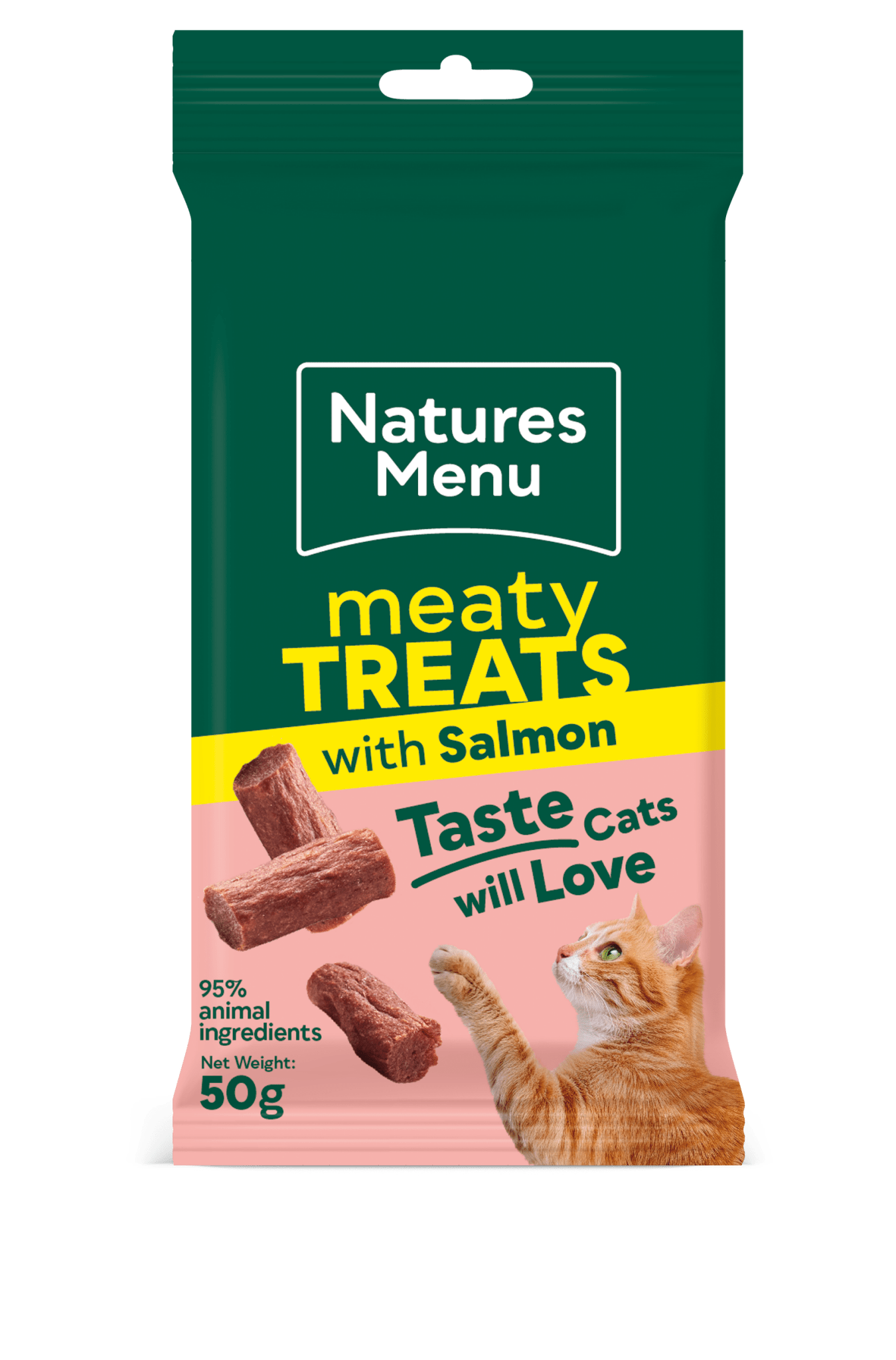 Natures Menu Cat Meaty Treat Salmon - Pilgrim Pet Supplies