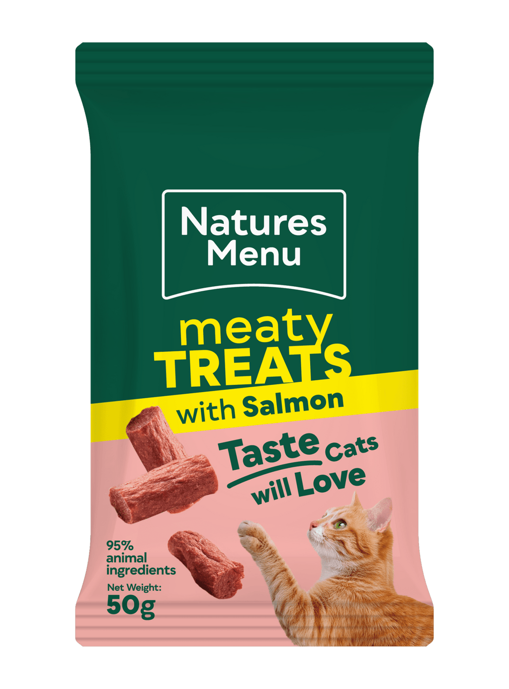 Natures Menu Cat Meaty Treat Salmon - Pilgrim Pet Supplies