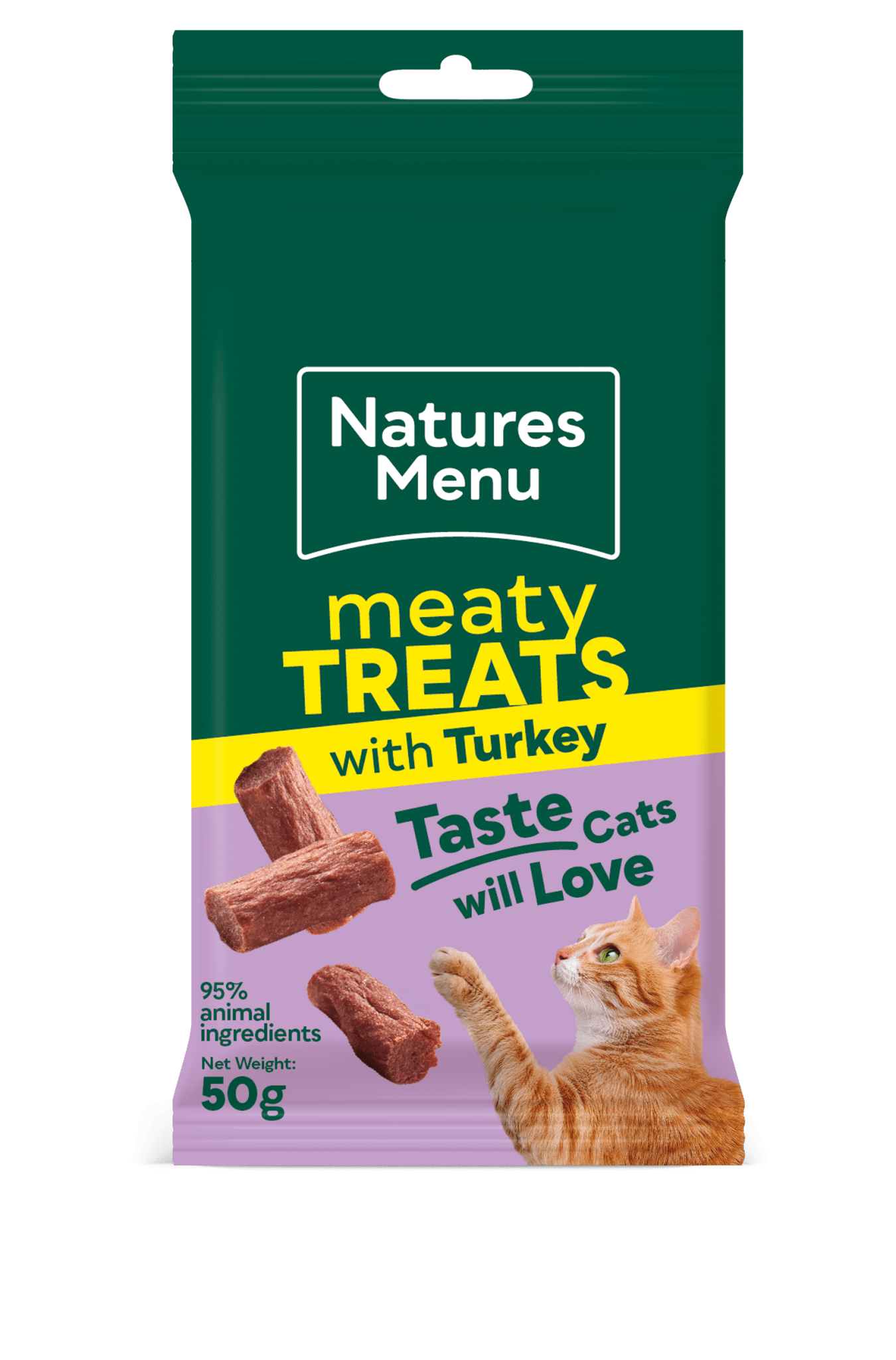 Natures Menu Cat Meaty Treat Turkey - Pilgrim Pet Supplies