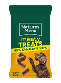 Natures Menu Dog Meaty Treats Chicken 50g - Pilgrim Pet Supplies