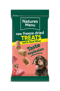 Natures Menu Freeze - Dried Bites Beef 15g - Pilgrim Pet Supplies
