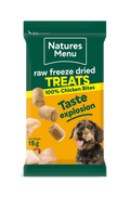 Natures Menu Freeze - Dried Bites Chicken 15g - Pilgrim Pet Supplies