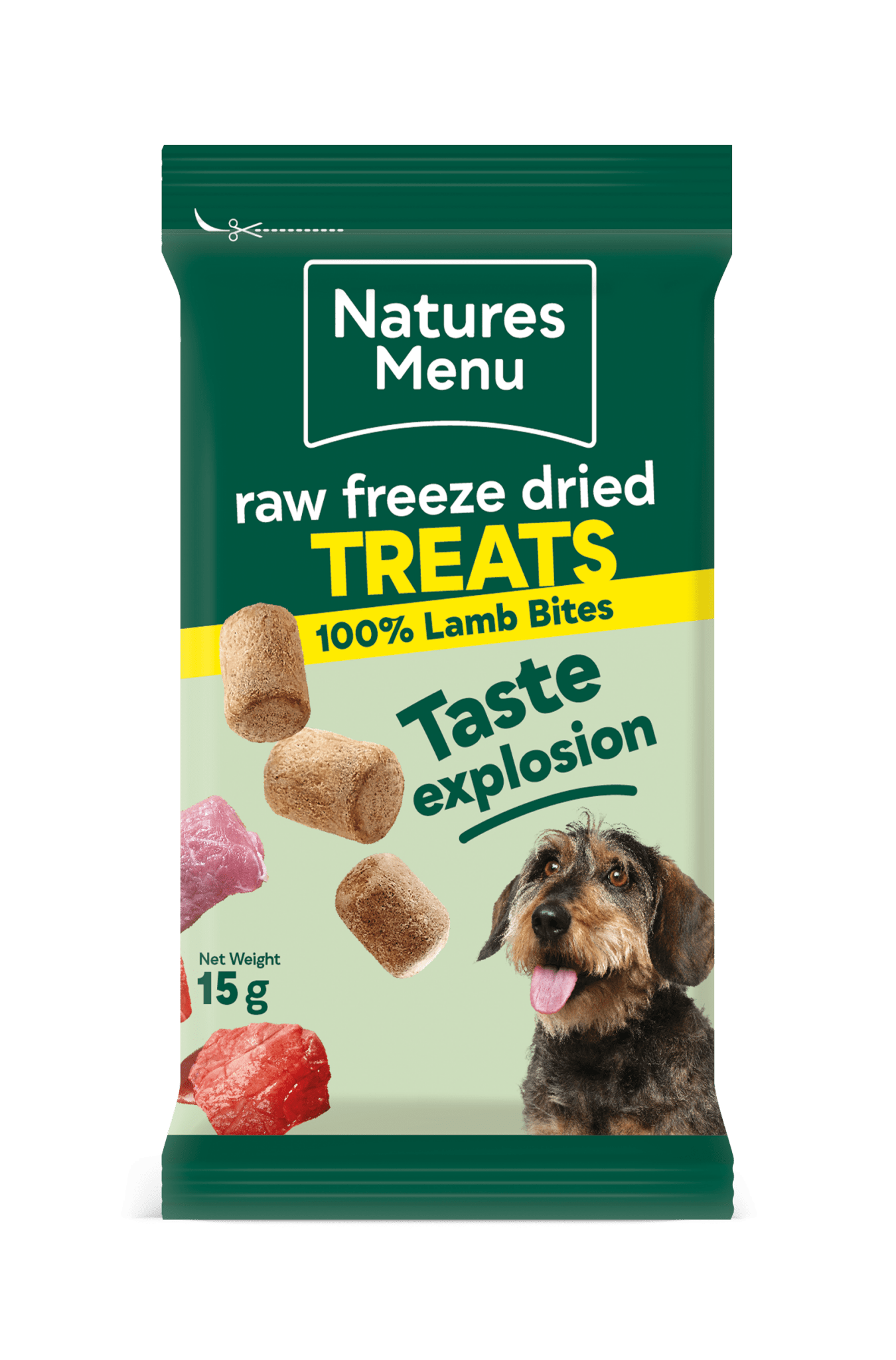 Natures Menu Freeze - Dried Bites Lamb 15g - Pilgrim Pet Supplies