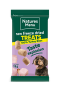 Natures Menu Freeze - Dried Bites Turkey 15g - Pilgrim Pet Supplies