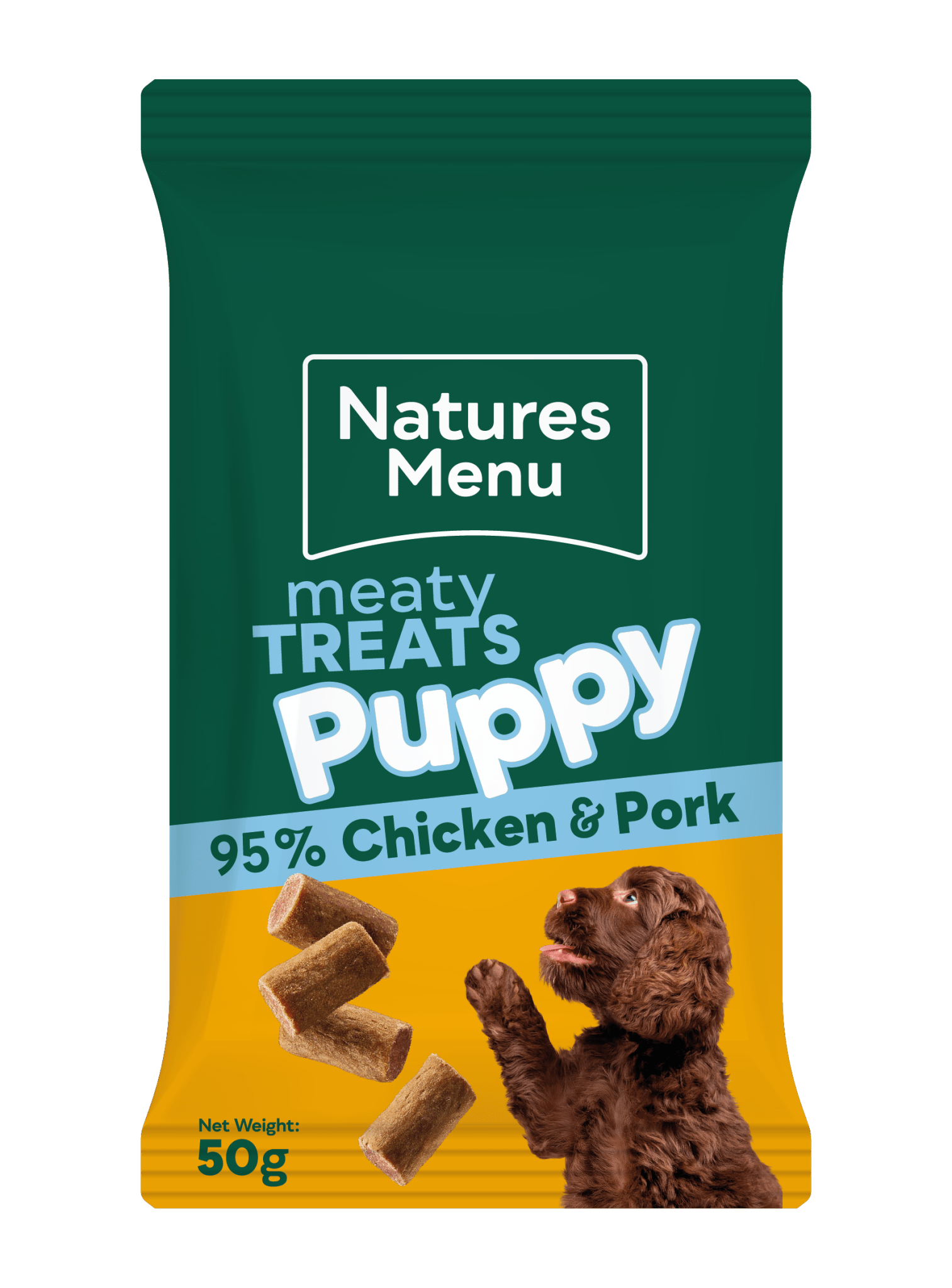 Natures Menu Puppy Meaty Treats 50g - Pilgrim Pet Supplies