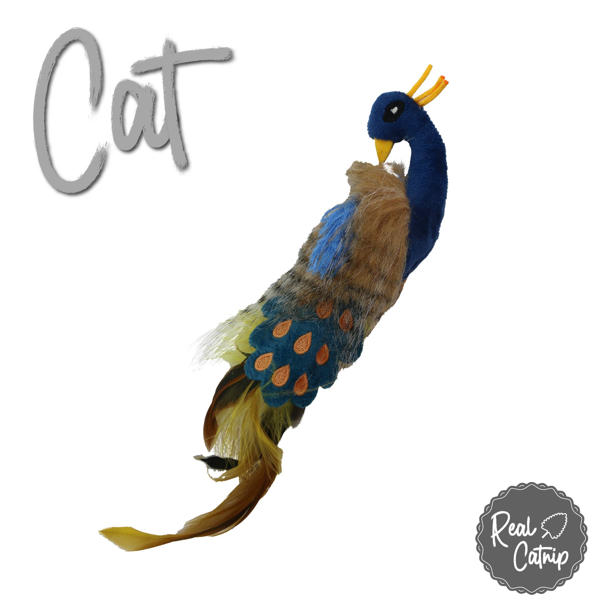 Peacock Cat Toy - Pilgrim Pet Supplies