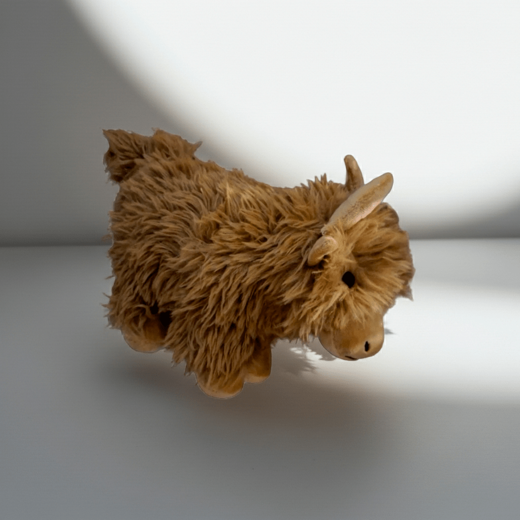 Plush Highland Cow Squeaky Toy for Dogs | Pilgrim Pets - Pilgrim Pet Supplies