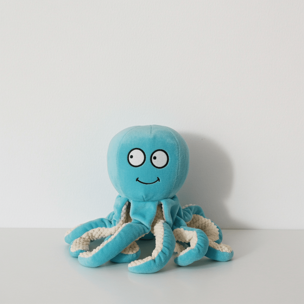 Plush Octopus Squeaky Toy for Dogs | Pilgrim Pets - Pilgrim Pet Supplies