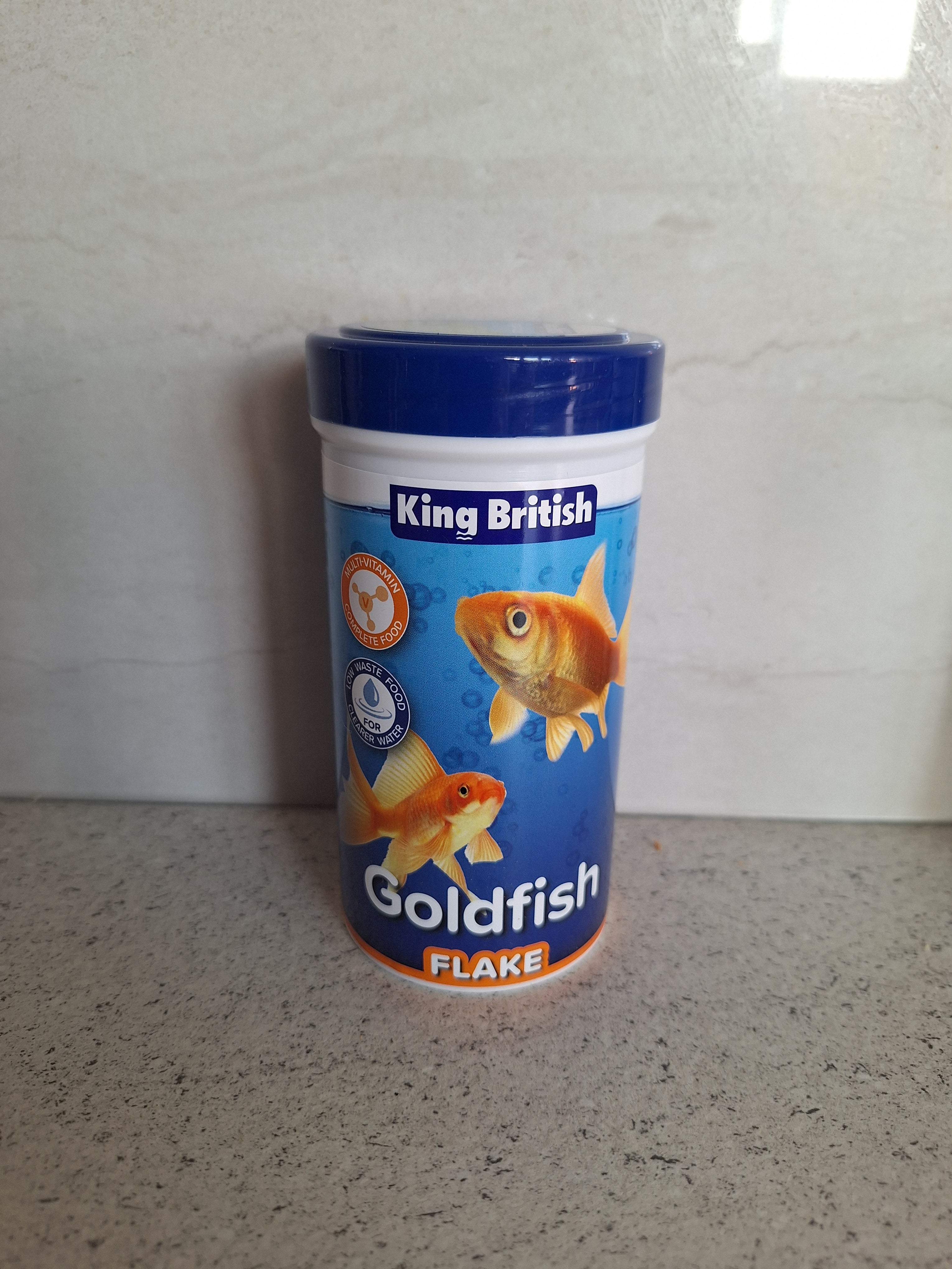 King British 28g goldfish flakes