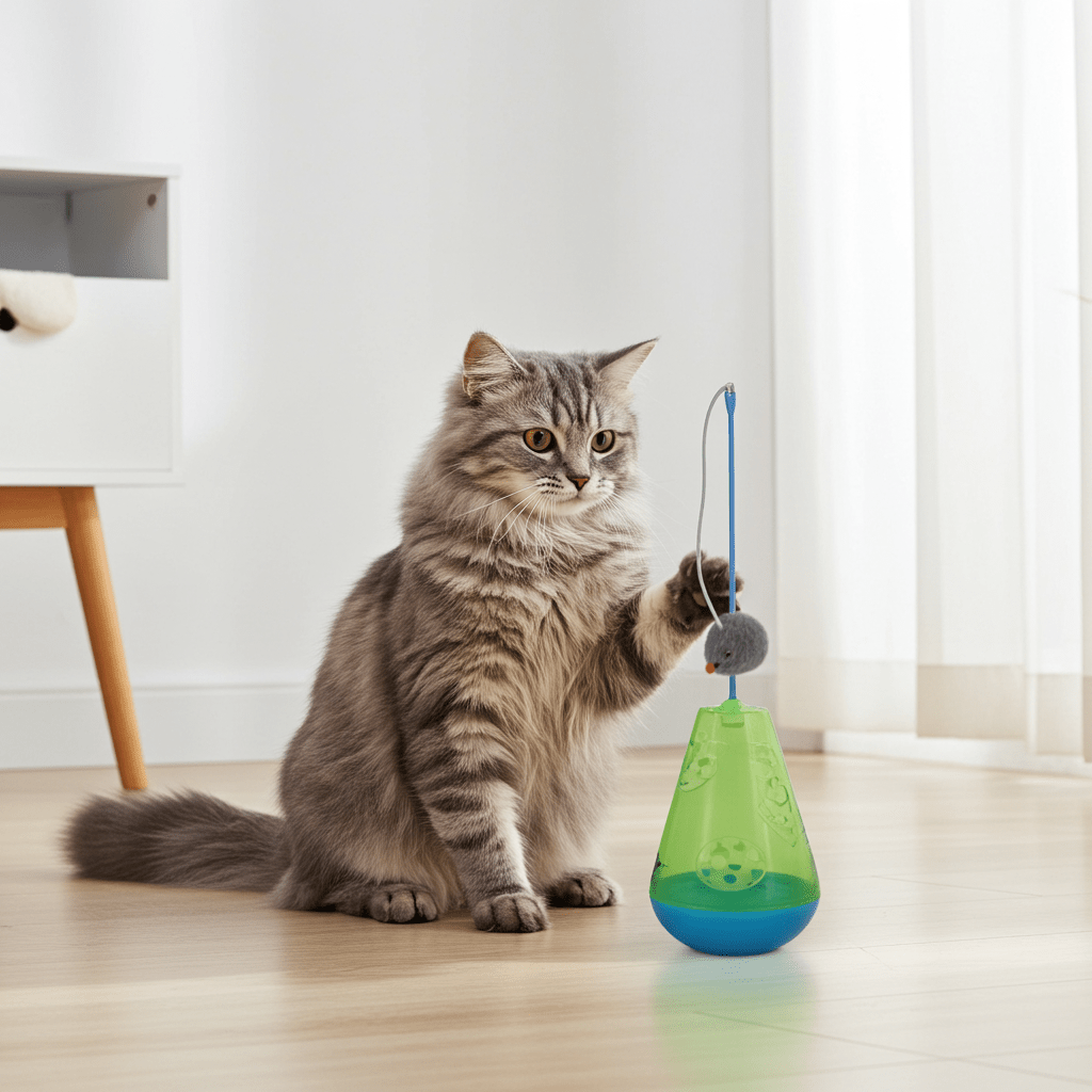 Tumbler Toy Interactive Cat Toy - Pilgrim Pet Supplies